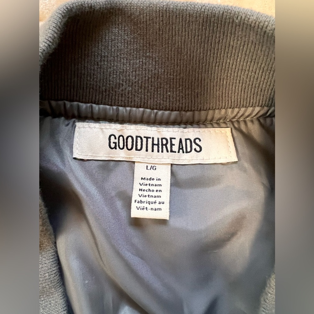 Men’s Good Threads Bomber Jacket - Picture 3 of 6